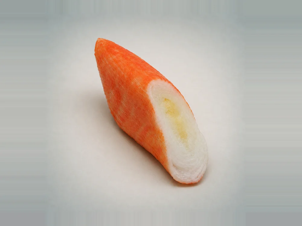 Cheese-Filled Imitation Snow Crab Leg